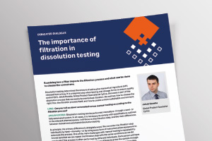 The importance of filtration in dissolution testing